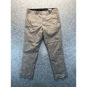 Bonobos Pants Men's 34x30 Thursday Slim‎ Fit Light Brown Dress Pants